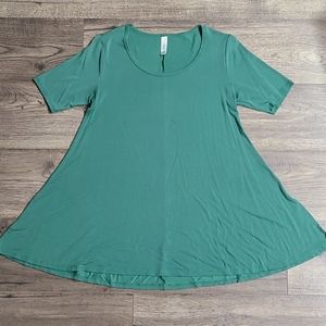 Solid Green XS LuLaRoe Perfect T